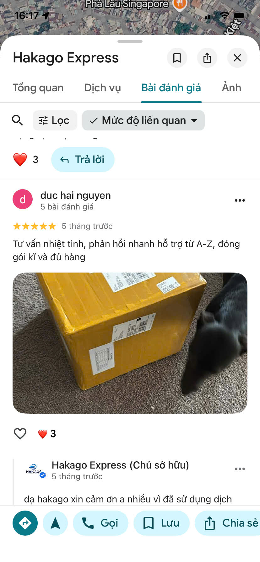 Ảnh review Google Maps